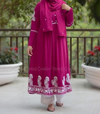 Embroidery Kurti Set