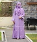 Double Part Embrodary Abaya