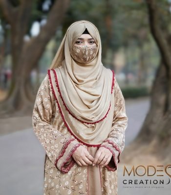 (Golden Maroon) Layered Kurti