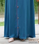 (Crystal Teal) Abaya (1)