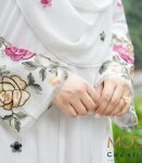(Off-white) double part Abaya