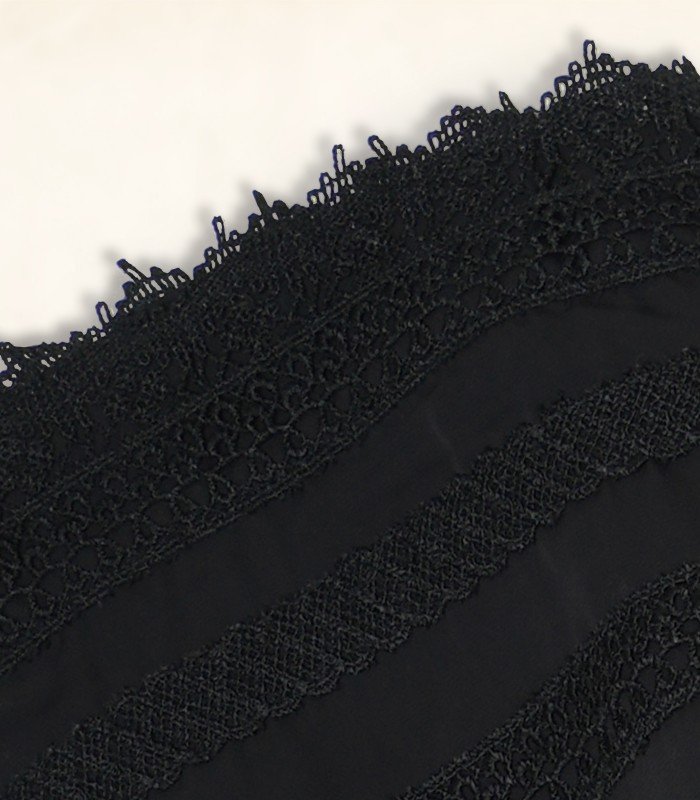 black cherry fabric crochet lace palazzo black cherry fabric crochet lace palazzo