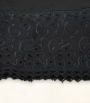 black cherry fabric eyelet floral embroidery plazzo