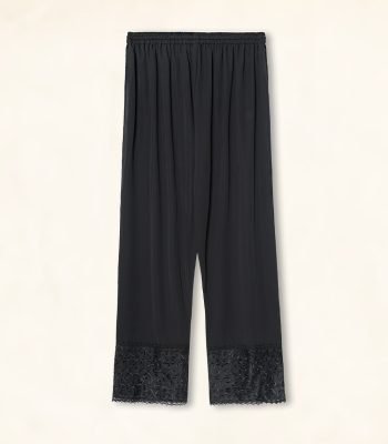 black cherry fabric eyelet floral embroidery plazzo