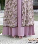 (olive and nude pink color)abaya