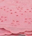 peach color cherry fabric embroidered palazzo
