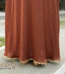 (Brown Rust Orange) Abaya (1)