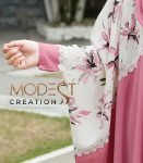 Rose Blossom Semi Long Abaya (2)