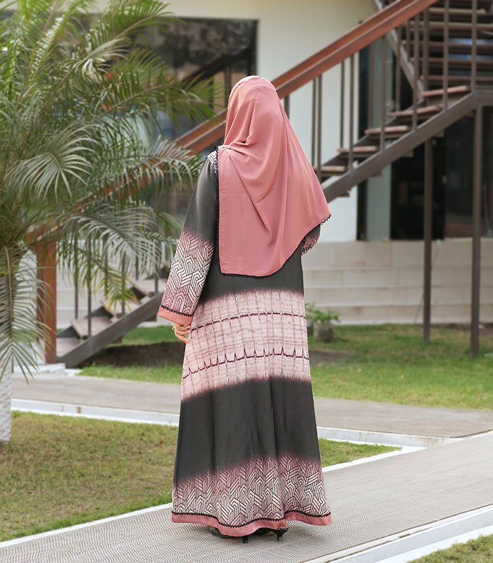 (Multi Color) Printed Abaya (4)