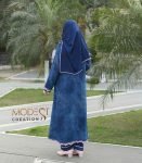 (Navy Blue Shaded Color) Kurti Set (1)