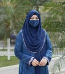 (Navy Blue Shaded Color) Kurti Set (1)