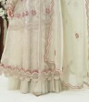 (Aesthetic Champagne Color) Gown Style Abaya (4)