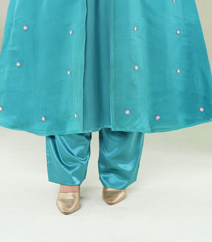 (Sea Green Color) Kurti (4)