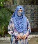 (Cornflower Blue & Tie-dye Shaded) Kurti (3)