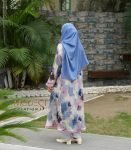 (Cornflower Blue & Tie-dye Shaded) Kurti (3)