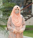 (Peach & Multi Color) Kurti (1)