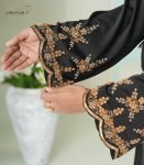 (Black) Kimono-style Abaya (3)