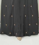 (Black) Kimono-style Abaya (3)
