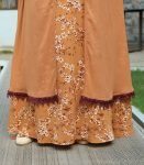 (Bronze Color) Double Part Abaya (4)