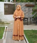 (Bronze Color) Double Part Abaya (4)