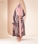 (Nude Pink & Black Color) Kurti Set 1 (Nude Pink & Black Color) Kurti Set (1)