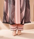(Nude Pink & Black Color) Kurti Set (1)