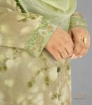 (Light Olive) Single Layered Abaya (1)
