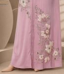 (Nude Pink) Kimono Style Abaya (1)