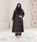 (Black & Onion Pink Color) Kurti 1 (Black & Onion Pink Color) Kurti (1)